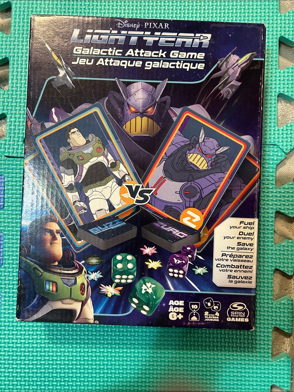 Disney Pixar Lightyear: Galactic Attack Game